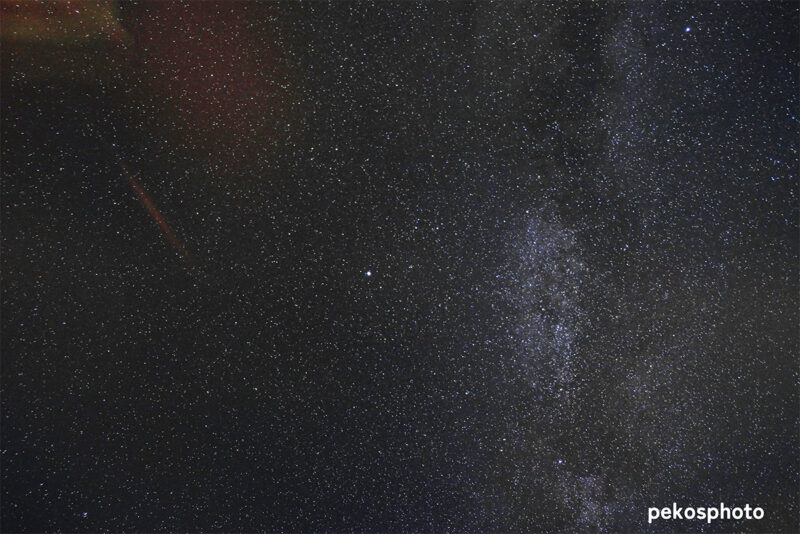 層雲峡の星空
