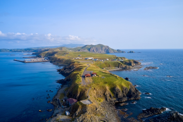 礼文島 スコトン岬
