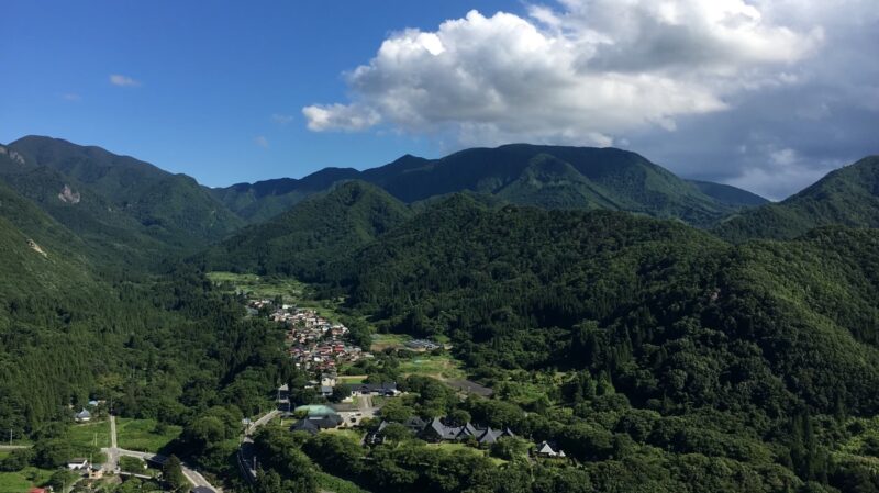 五大堂からの景色
