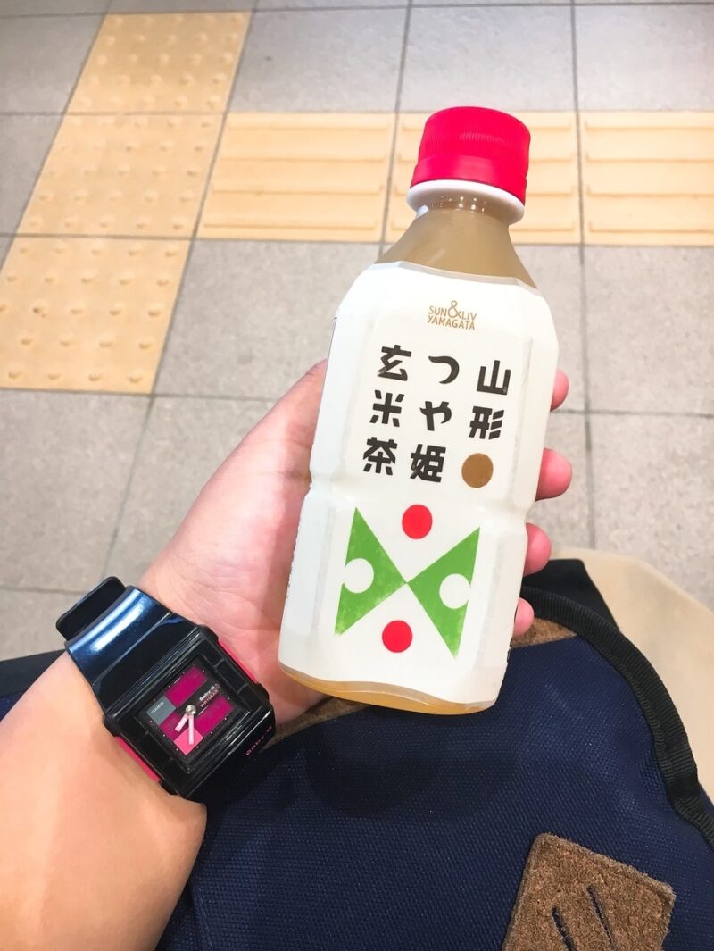 山形で見つけた玄米茶