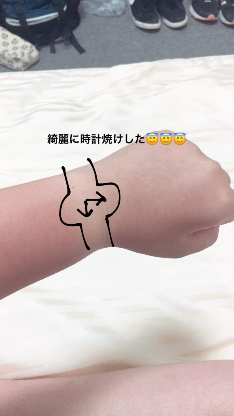 当時のインスタストーリー
